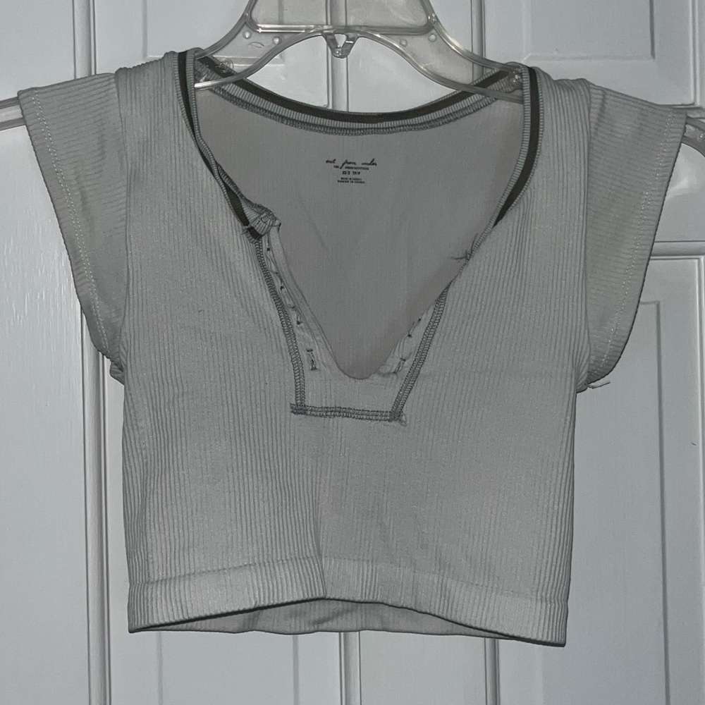 Urban Outfitters Go for Gold Crop Top